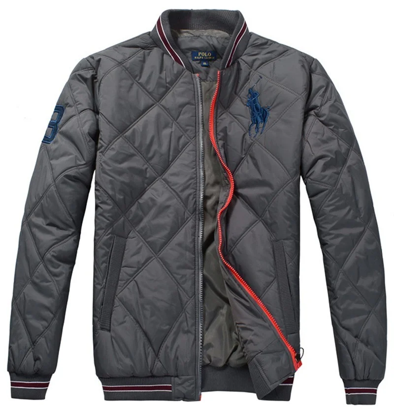 ראלף לורן-RALPH LAUREN COAT MEN'S - Bright Grey