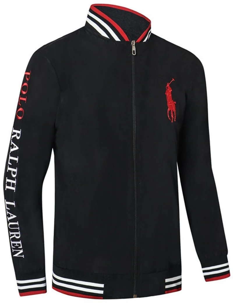 ראלף לורן-RALPH LAUREN POLO JACKET MEN - BLACK
