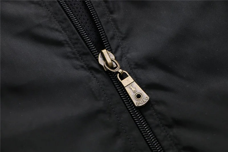ראלף לורן-RALPH LAUREN POLO JACKET MEN - BLACK & RED – תמונה 6