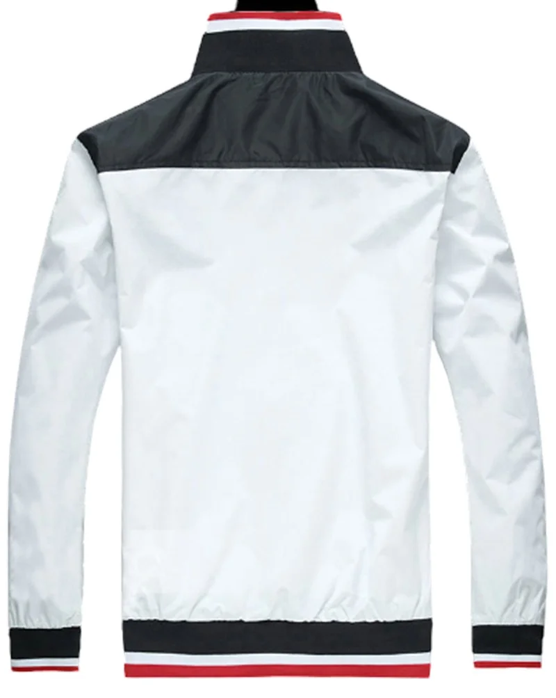 ראלף לורן-RALPH LAUREN POLO JACKET MEN - WHITE BLACK & RED – תמונה 2