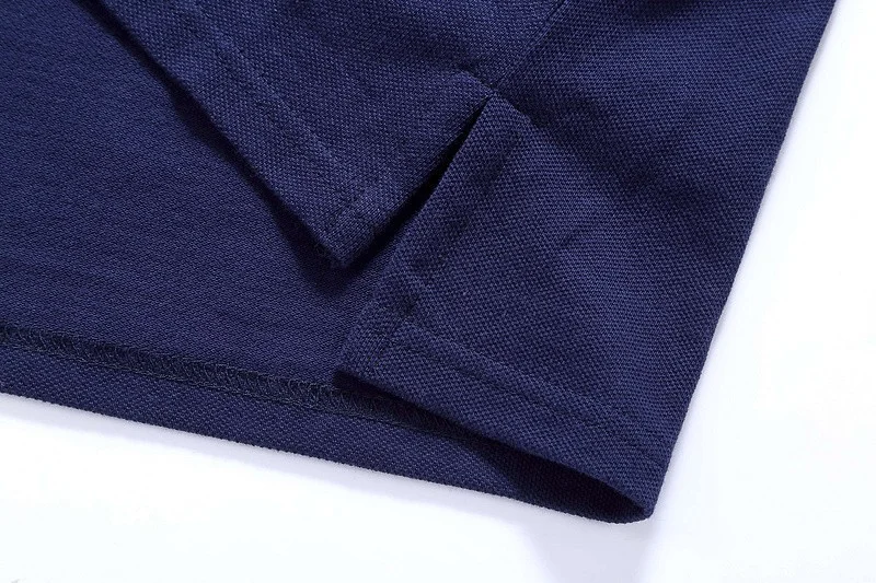 ראלף לורן-RALPH LAUREN POLO TSHIRT MEN'S SHORT DESGIN - Navy Blue – תמונה 5