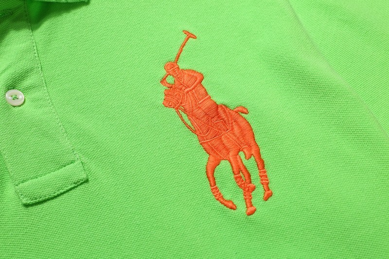 ראלף לורן-RALPH LAUREN POLO TSHIRT SHORT BIG PONY MEN'S- Pastel Green – תמונה 6