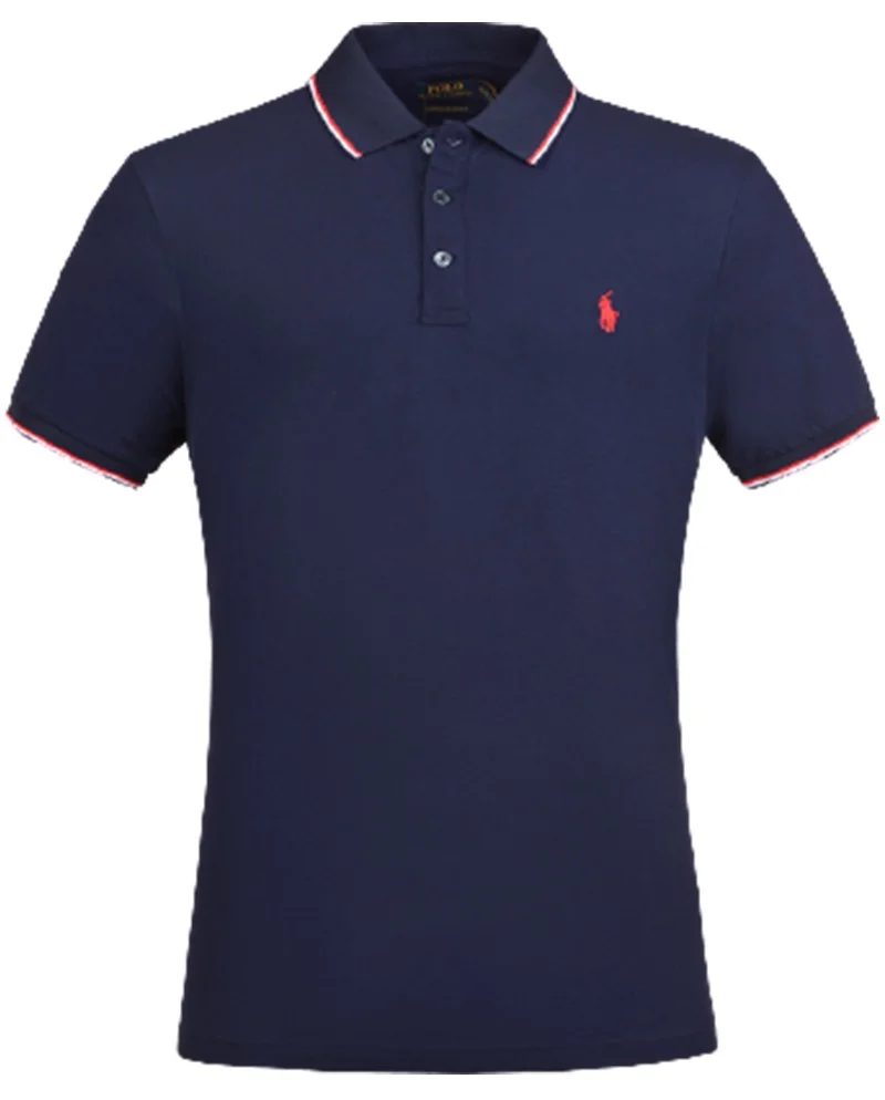 ראלף לורן-RALPH LAUREN POLO TSHIRT SHORT MEN'S - Bunting