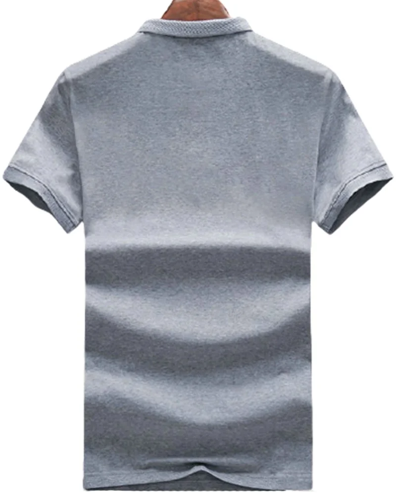 ראלף לורן-RALPH LAUREN POLO TSHIRT SHORT MEN'S - Gray – תמונה 2