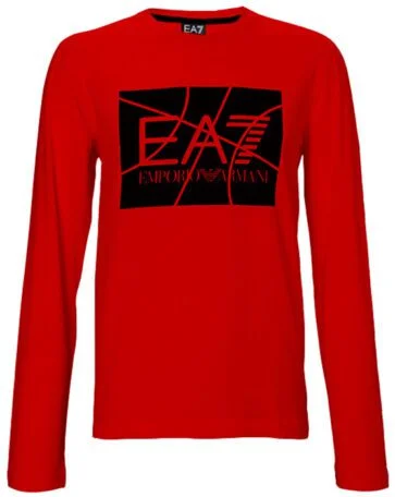 ארמני- ARMANI TSHIRT LONG MEN'S - Free Speech Red