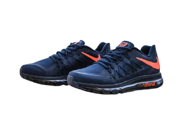 נעלי נייק-Nike Air Max 2015 - Tory Blue & Bittersweet Logo – תמונה 3