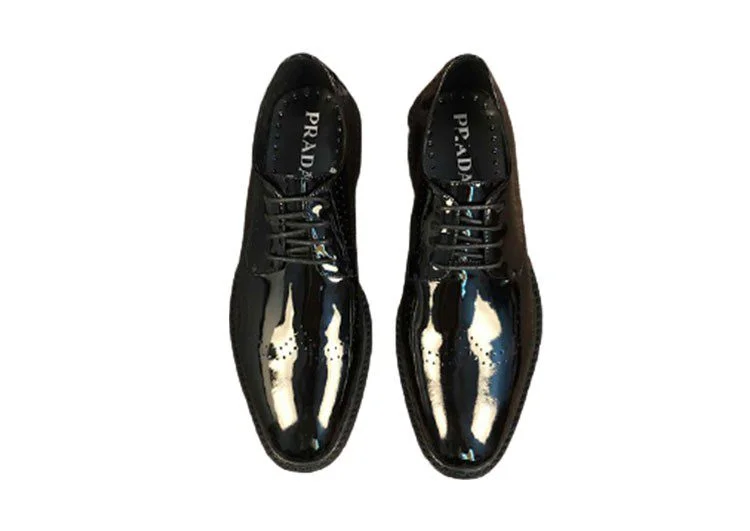 פראדה-PRADA SHOES MEN'S - Black