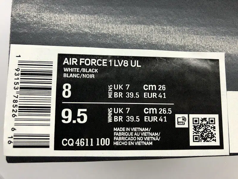 נעלי נייק -Nike Air Force 1 Low ALABASTER – תמונה 11