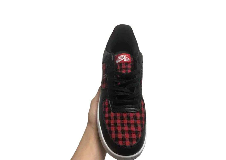 נעלי נייק -Nike Air Force 1 Low Black-Brown – תמונה 4
