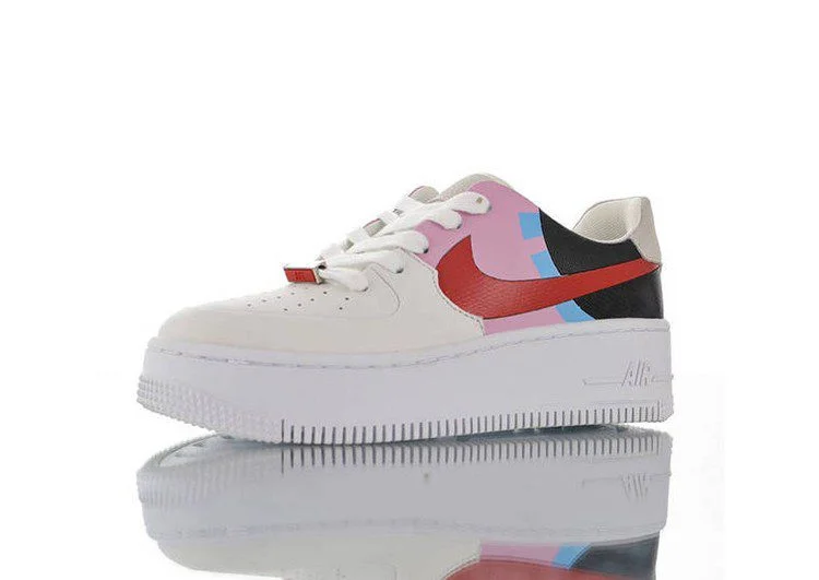 נעלי נייק -Nike Air Force 1 Low Brown-Careys Pink – תמונה 2