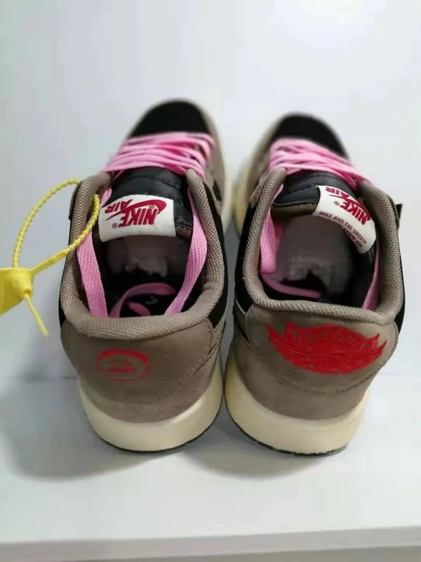 נעלי נייק-Nike Air Force 1 Low Brown Derby Black – תמונה 3