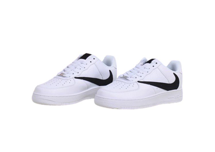 נעלי נייק -Nike Air Force 1 Low HAWKES BLUE-BLACK RUSSIAN – תמונה 2