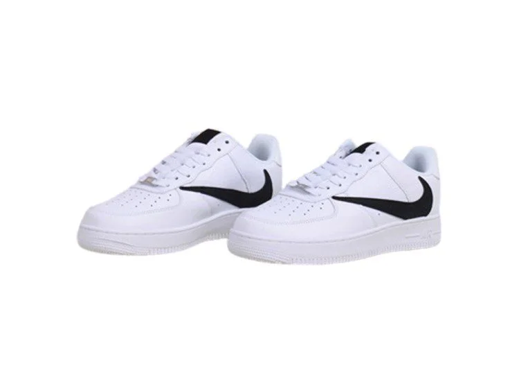 נעלי נייק -Nike Air Force 1 Low HAWKES BLUE-BLACK RUSSIAN – תמונה 2