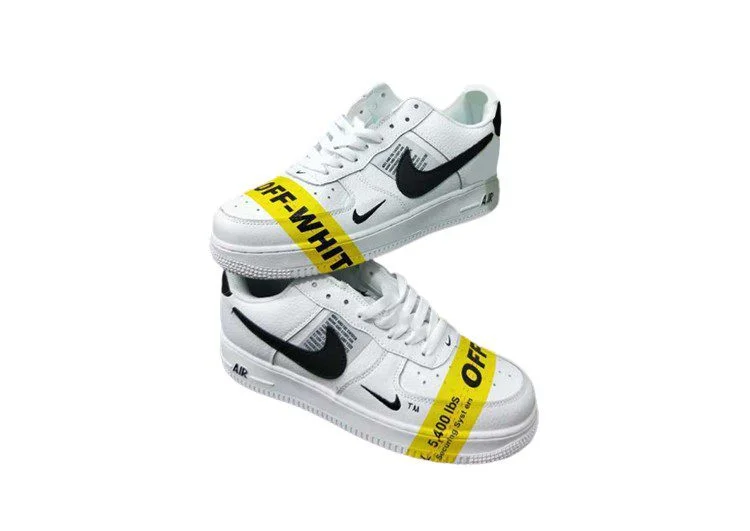 נעלי נייק -Nike Air Force 1 Low LINK WATER-SUNFLOWER – תמונה 3