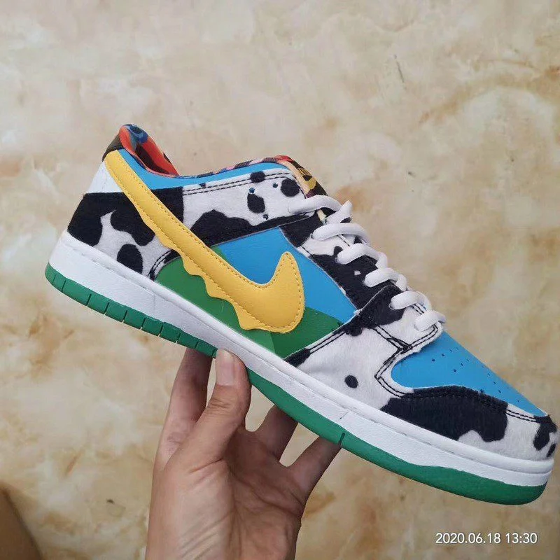 נעלי נייק-Nike Air Force 1 Low Pattens Blue Pelorous Combo – תמונה 6