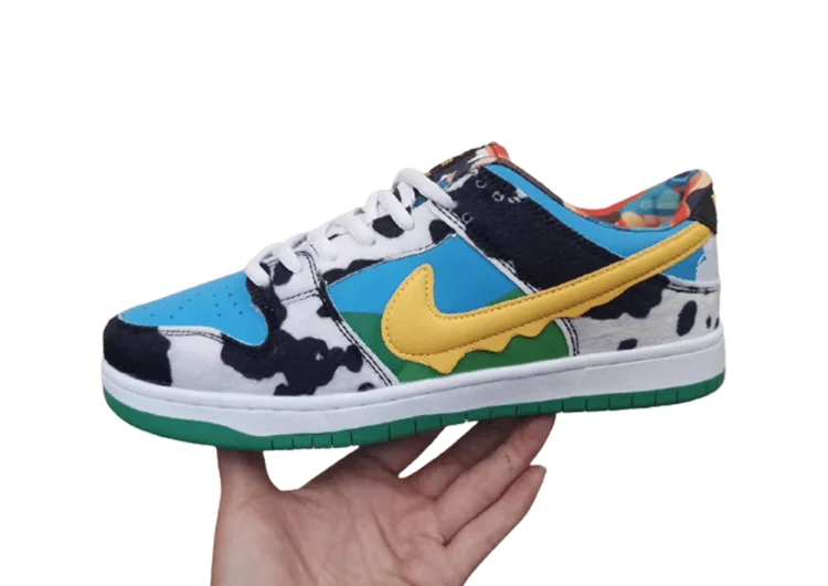 נעלי נייק-Nike Air Force 1 Low Pattens Blue Pelorous Combo – תמונה 2