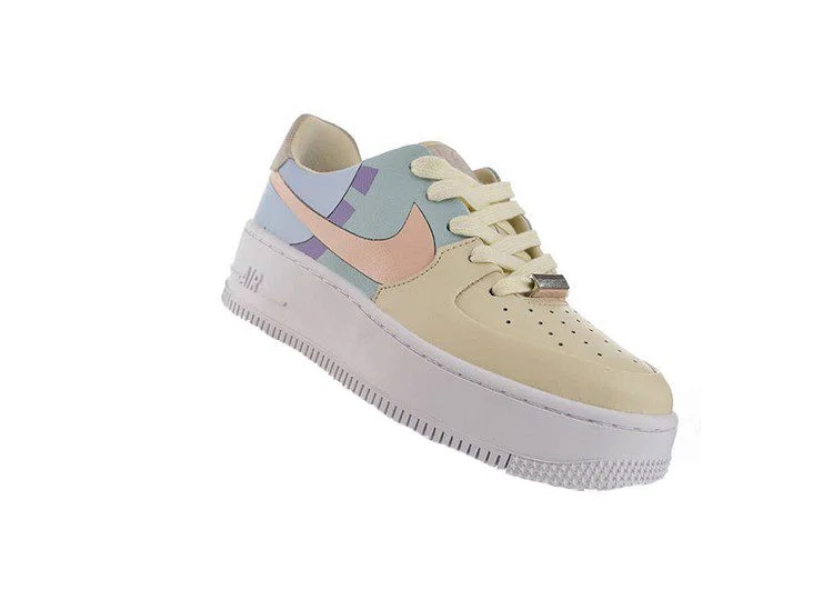 נעלי נייק -Nike Air Force 1 Low Quicksand-Manatee – תמונה 4