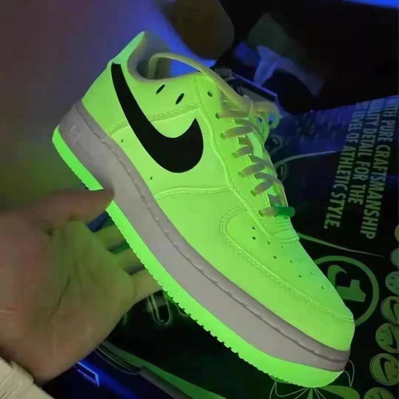 נעלי נייק-Nike Air Force 1 Low Reef Black Logo – תמונה 5