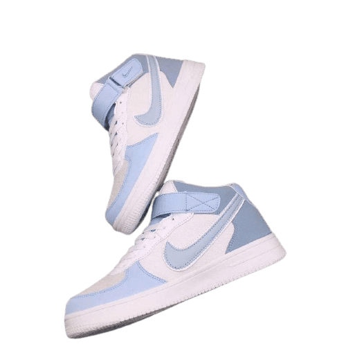 נעלי נייק-Nike Air Force 1 Low Rock Blue Cloudy – תמונה 2