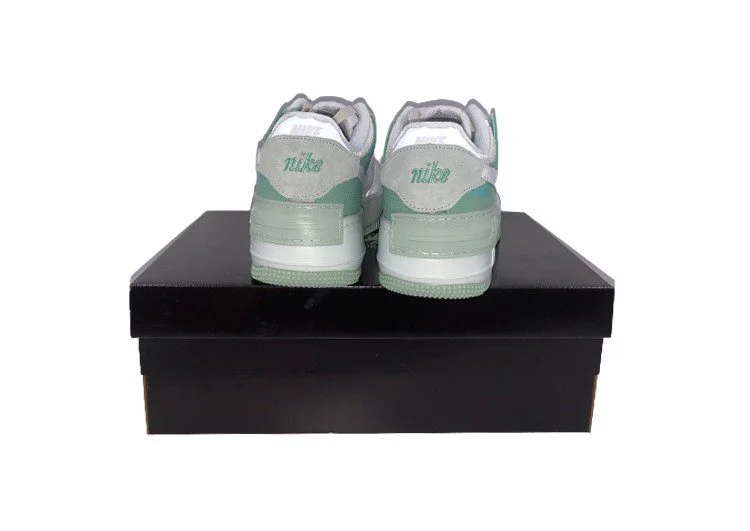 נעלי נייק -Nike Air Force 1 Low SILVER CHALICE-CADET BLUE – תמונה 8