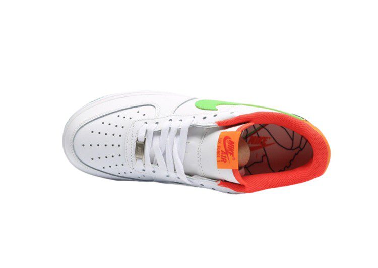 נעלי נייק -Nike Air Force 1 Low SUNSET ORANGE – תמונה 4