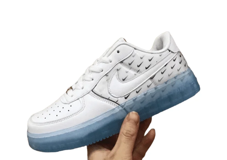 נעלי נייק-Nike Air Force 1 Low Solitude Black – תמונה 2
