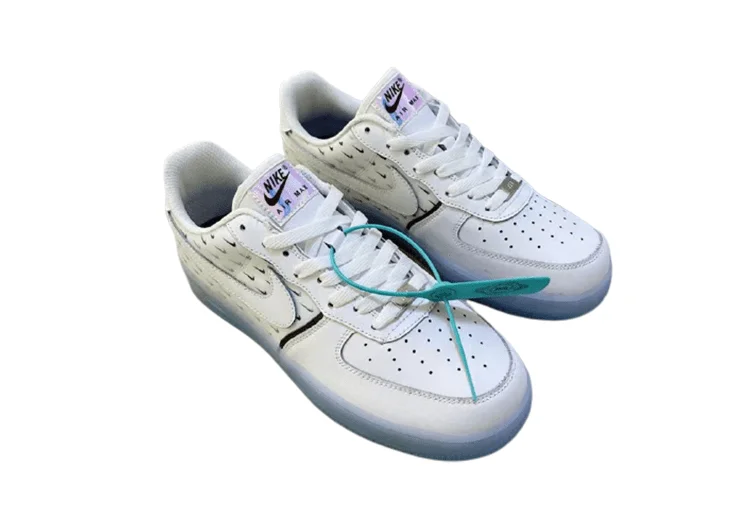 נעלי נייק-Nike Air Force 1 Low Solitude Black – תמונה 3