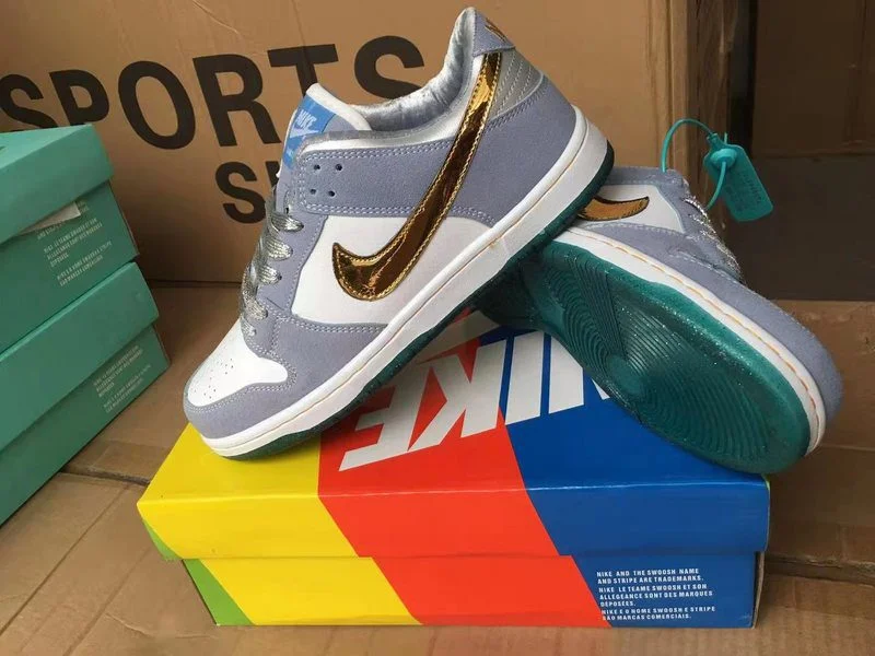 נעלי נייק-Nike Air Force 1 Low Solitude Storm Grey – תמונה 4