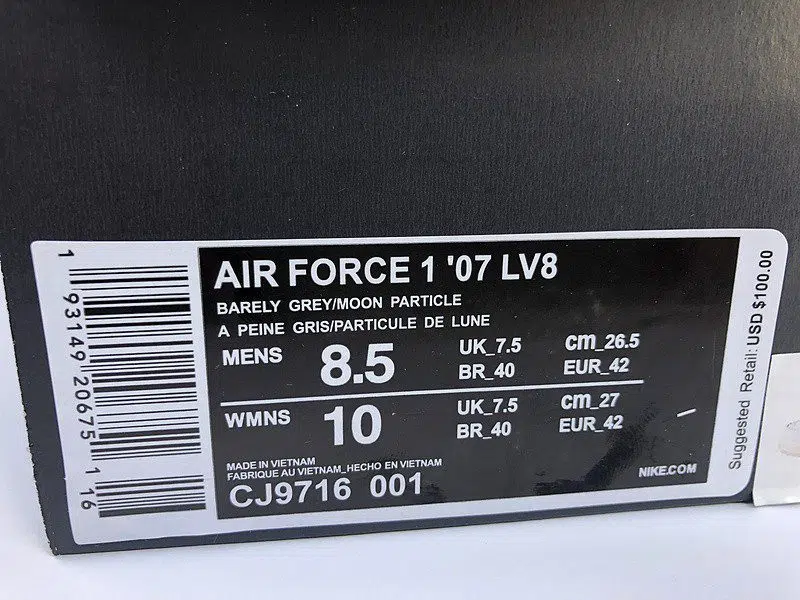 נעלי נייק -Nike Air Force 1 Low TROPICAL BLUE-MISCHKA – תמונה 9