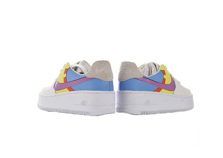 נעלי נייק -Nike Air Force 1 Low Violet Blue-Goldenrod – תמונה 6