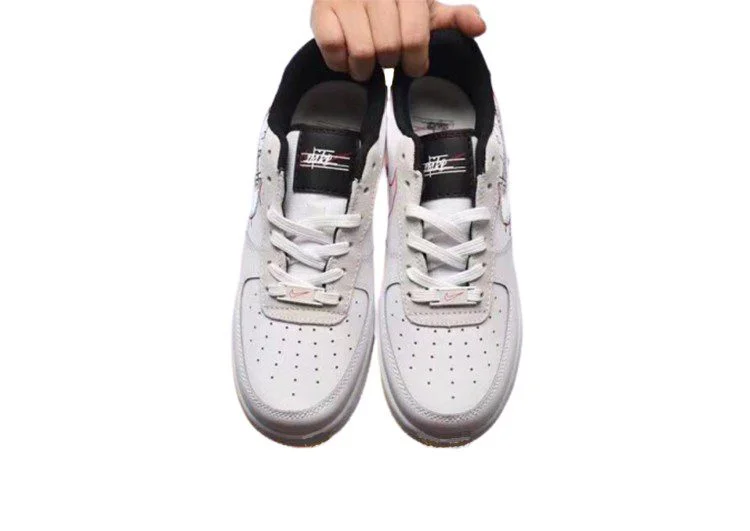 נעלי נייק -Nike Air Force 1 Low WHITE SMOKE – תמונה 5