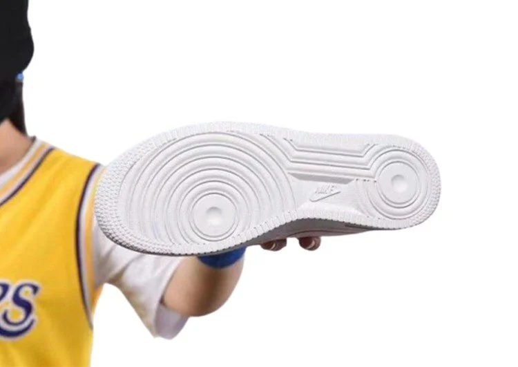 נעלי נייק -Nike Air Force 1 Low WHITE SMOKE – תמונה 14