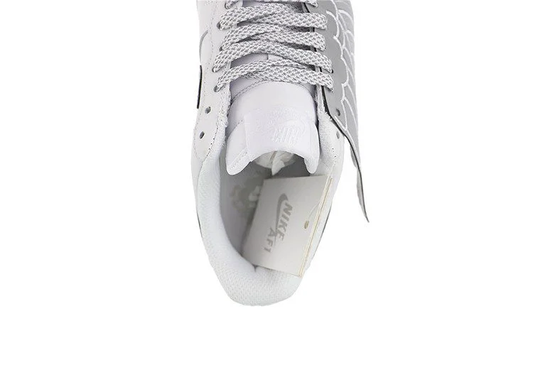 נעלי נייק -Nike Air Force 1 Low White-Spun Pearl – תמונה 18
