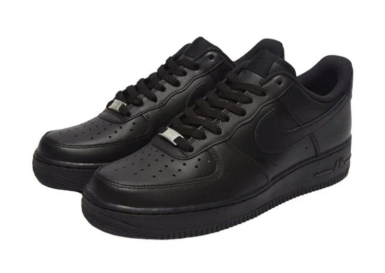 נעלי נייק-Nike Air Force 1 Low BLACK – תמונה 2