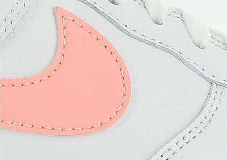 נעלי נייק-NIKE AIR FORCE 1 WHITE PINK – תמונה 6