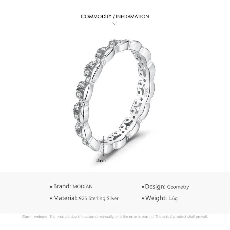 טבעת יוקרה-selver Rings For Women Real 925 Sterling – תמונה 3