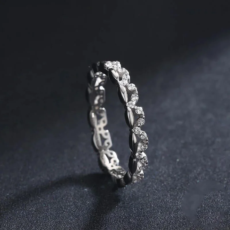 טבעת יוקרה-selver Rings For Women Real 925 Sterling – תמונה 4