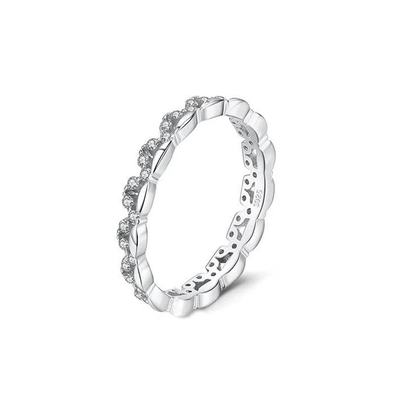 טבעת יוקרה-selver Rings For Women Real 925 Sterling