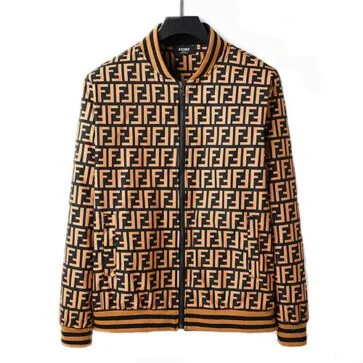 פנדי - FENDI JACKET - Black & Corvette