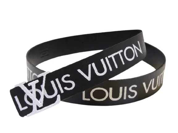 Louis Vuitton-לואי ויטון Belt - Black & White – תמונה 2
