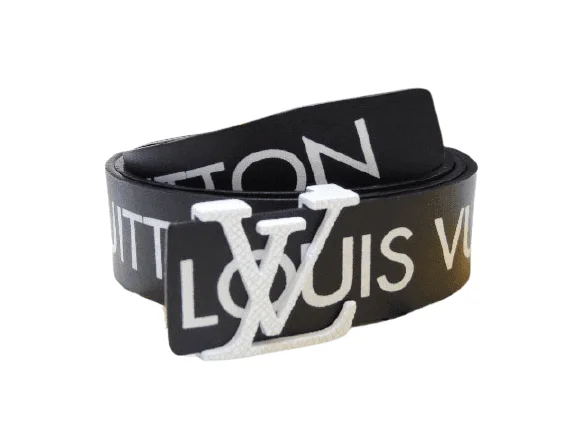 Louis Vuitton-לואי ויטון Belt - Black & White – תמונה 3