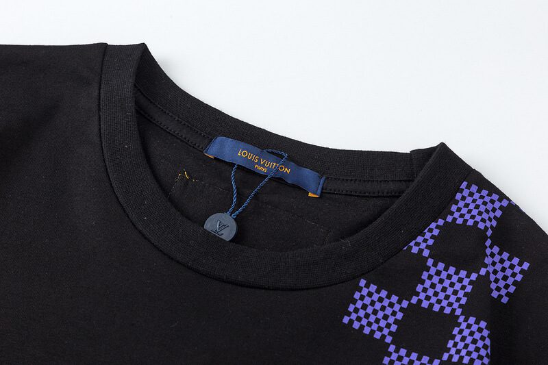 Louis Vuitton-לואי ויטון TSHIRT - Black – תמונה 4