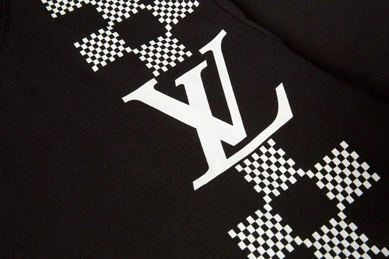 Louis Vuitton-לואי ויטון TSHIRT - Black & White – תמונה 3