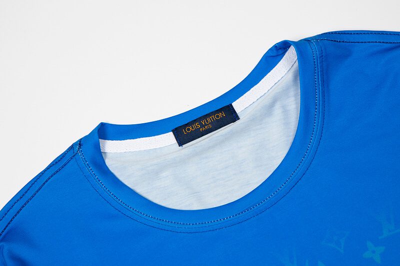 Louis Vuitton-לואי ויטון TSHIRT - Blue & Red – תמונה 3