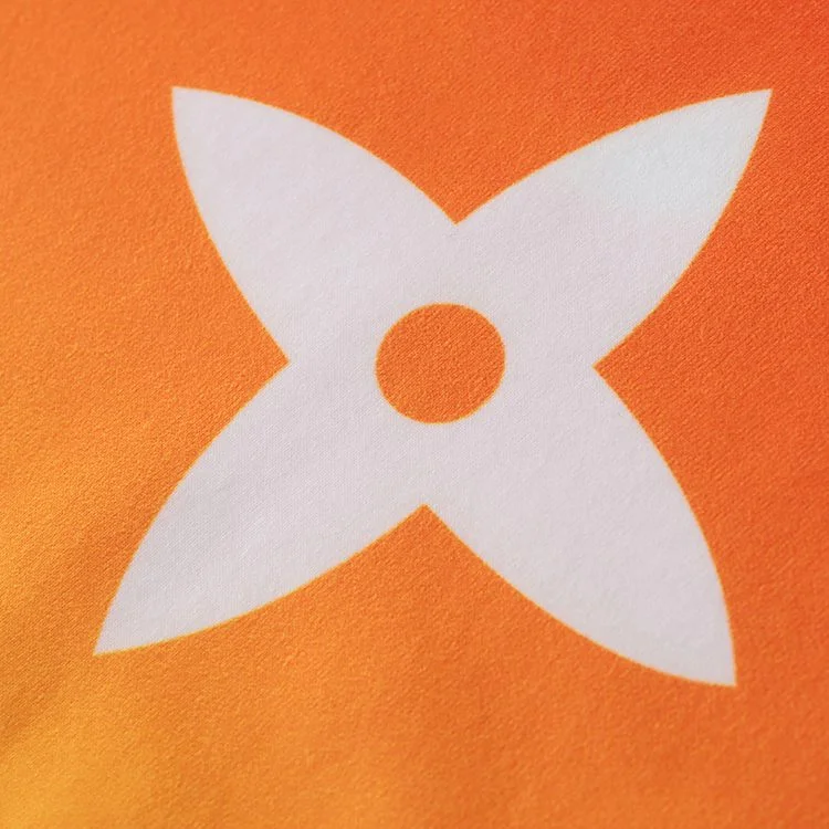 Louis Vuitton-לואי ויטון TSHIRT - ORG Yellow & white – תמונה 11