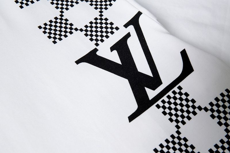 Louis Vuitton-לואי ויטון TSHIRT - White & Black – תמונה 3