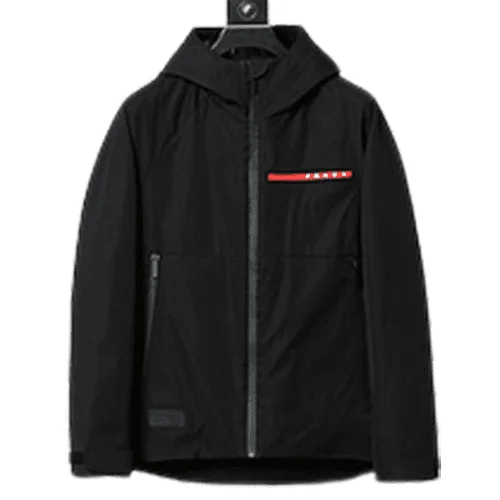 פראדה-PRADA- JECKET - Black & Red