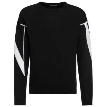 ולנטינו-VALENTINO SWETER - Black & White