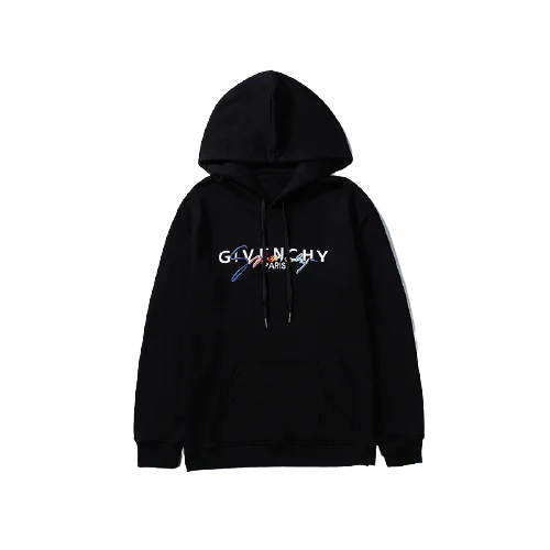 ג'יבנשי-GIVENCHY HOODIES - Black