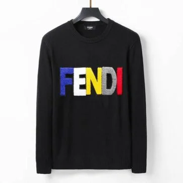 פנדי - FENDI SWETER LONG - Black